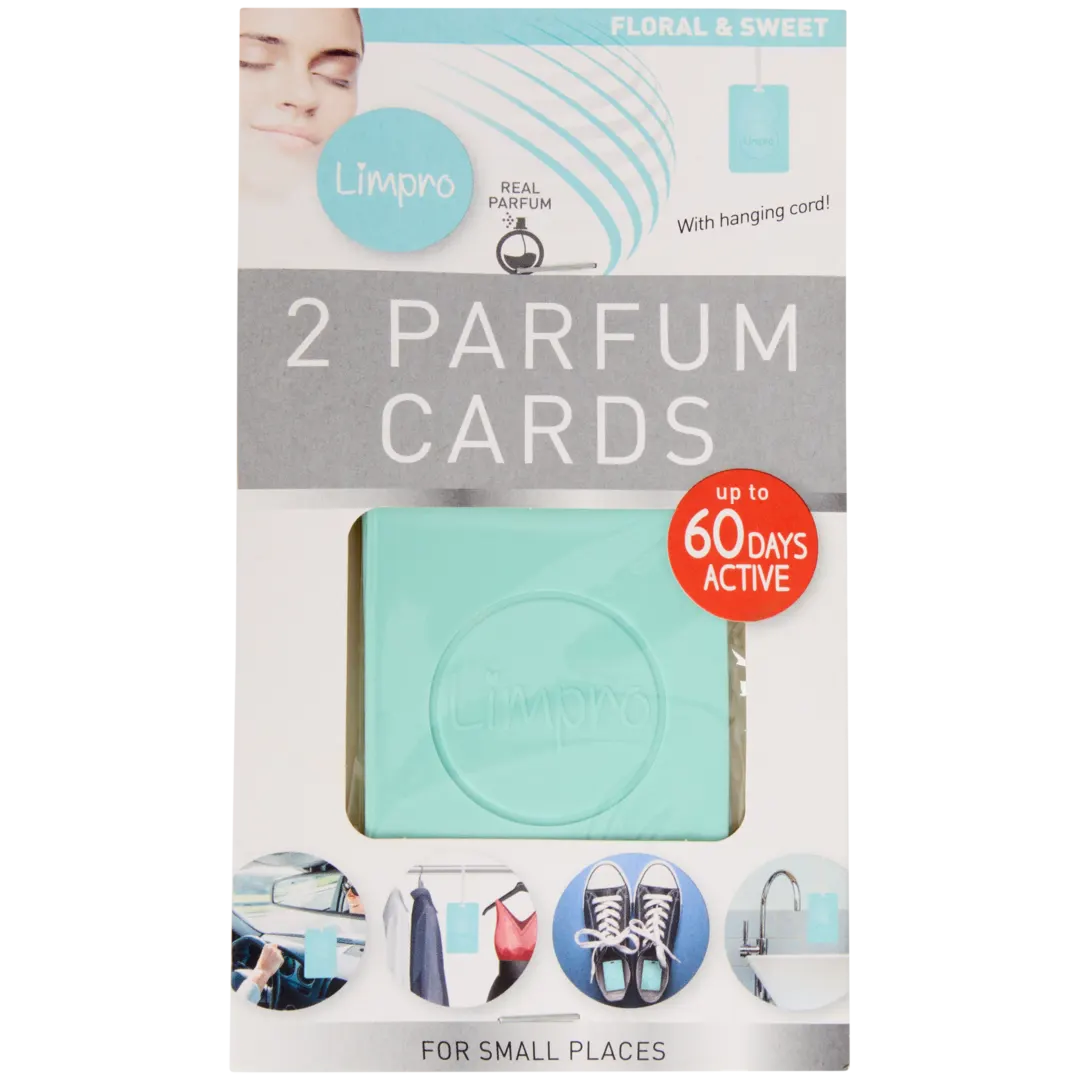 Recambio de tarjetas perfumadas Limpro