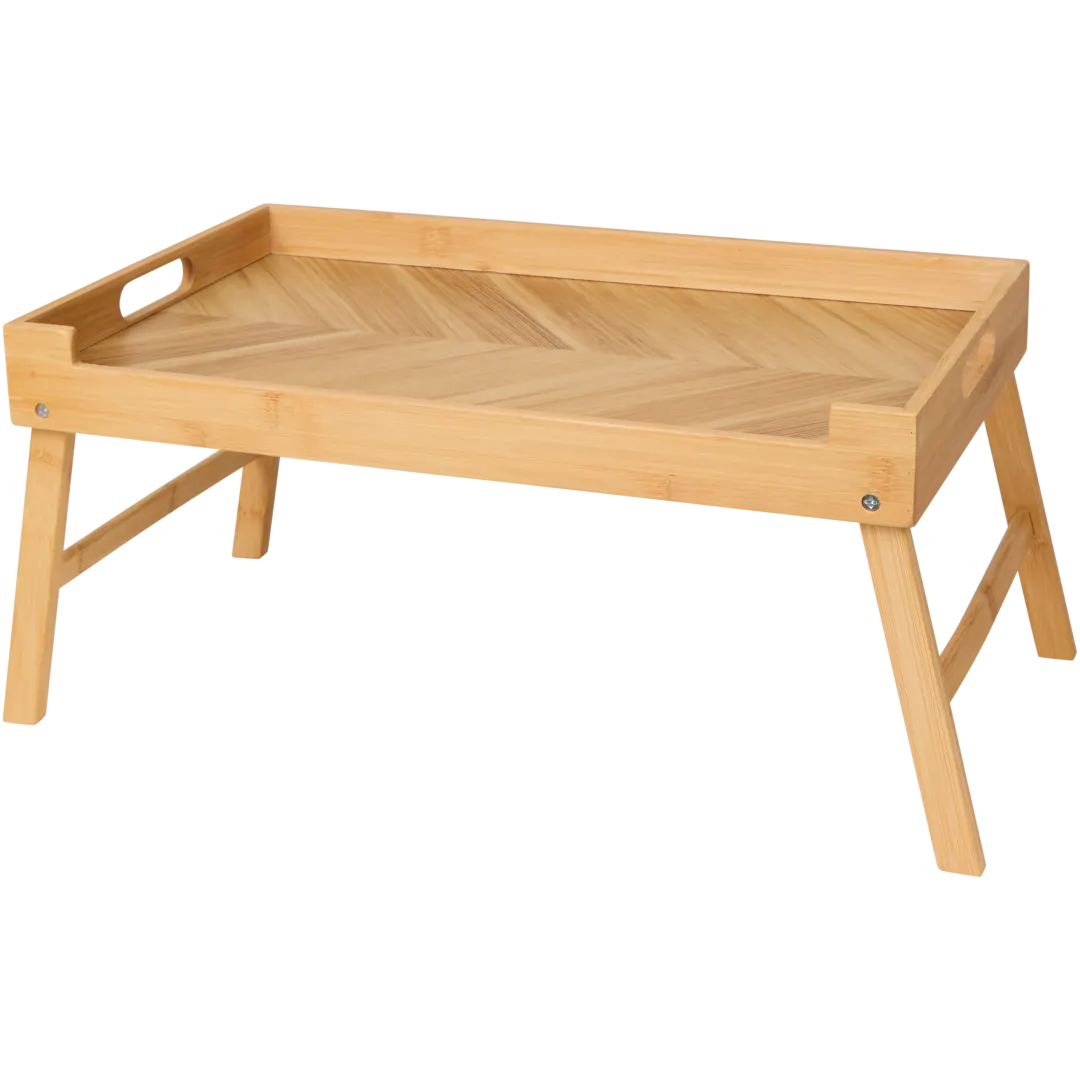 Vassoio da letto in bambù 1