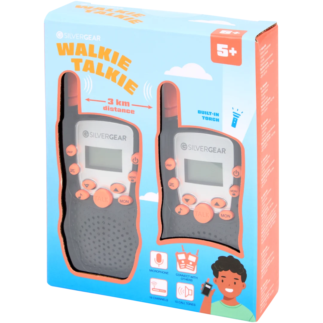 Silvergear walkie-talkie-set