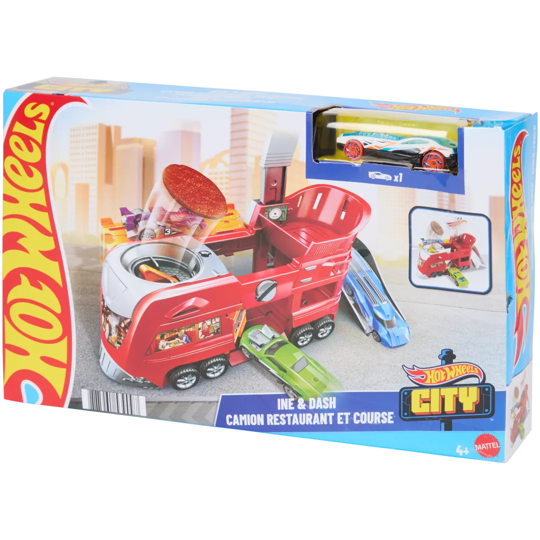 Pista de corrida Hot Wheels City