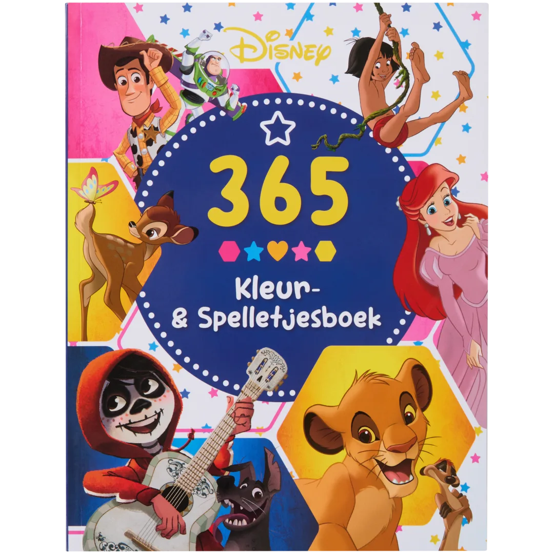 Spelletjes- en kleurboek 1