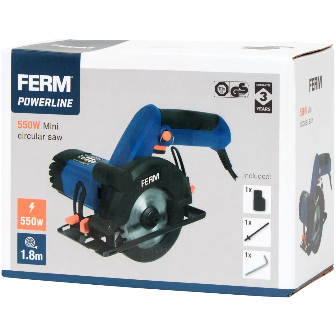 FERM Powerline mini-cirkelzaag