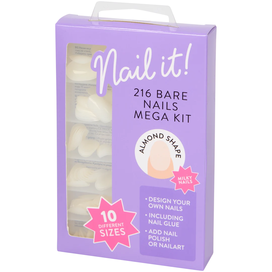 Kunstnägel mit Nagelkleber