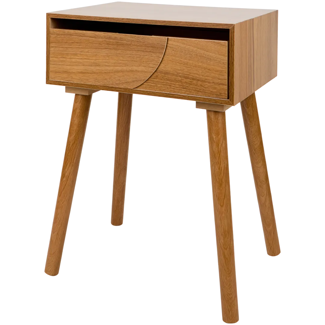 Comodino in legno