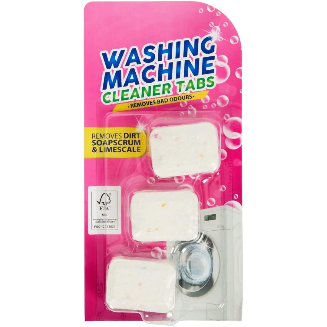 Tabletki do czyszczenia pralek 1