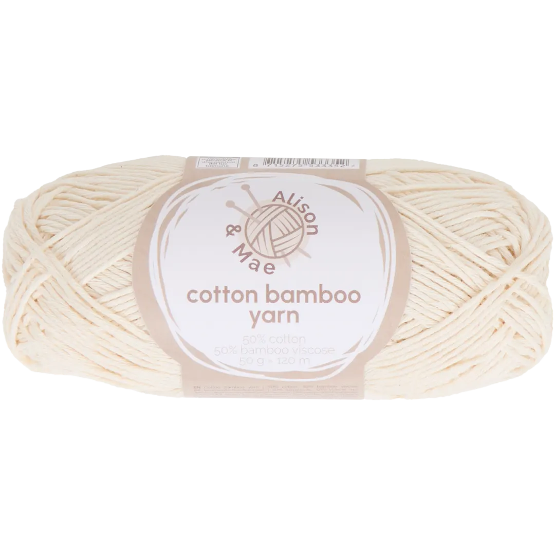 Filato di cotone e fibra di bambù Alison & Mae