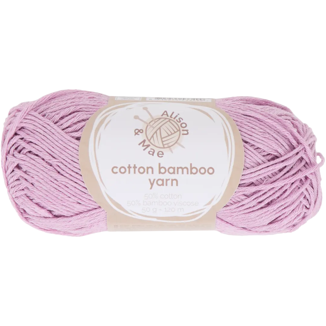 Filato di cotone e fibra di bambù Alison & Mae