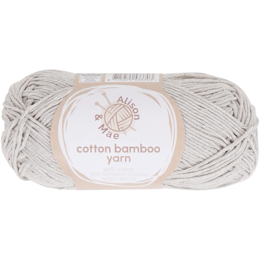 Filato di cotone e fibra di bambù Alison & Mae