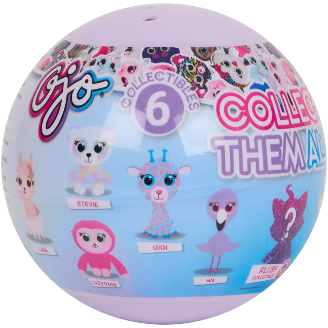 Animal de peluche en bola sorpresa Ojo