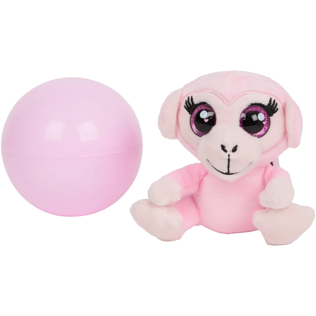 Animal de peluche en bola sorpresa Ojo
