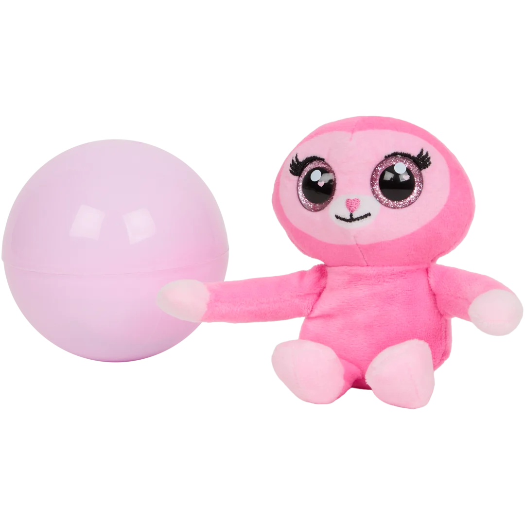 Animal de peluche en bola sorpresa Ojo