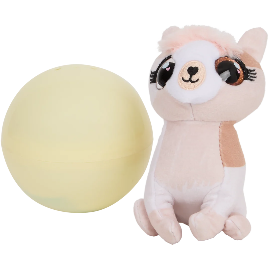 Animal de peluche en bola sorpresa Ojo