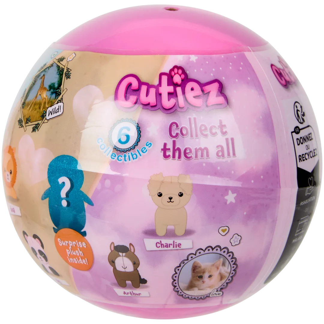 Pluszowy zwierzak w kuli-niespodziance Ojo 1