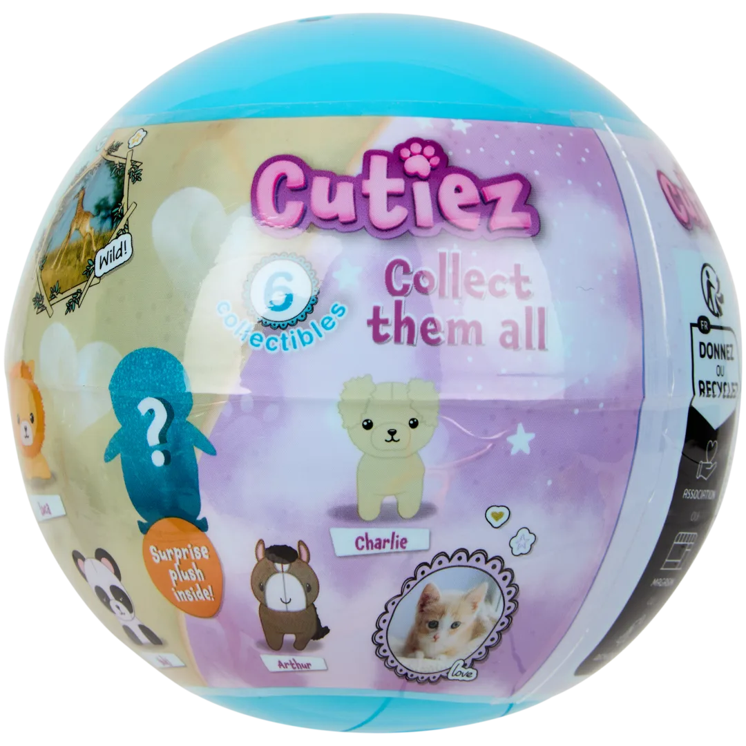 Pluszowy zwierzak w kuli-niespodziance Ojo 3