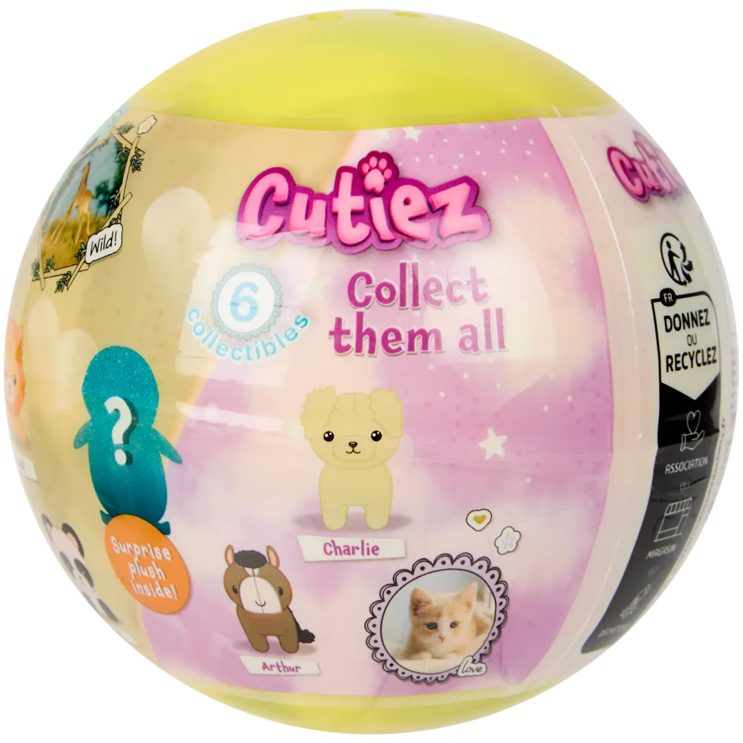 Pluszowy zwierzak w kuli-niespodziance Ojo 4