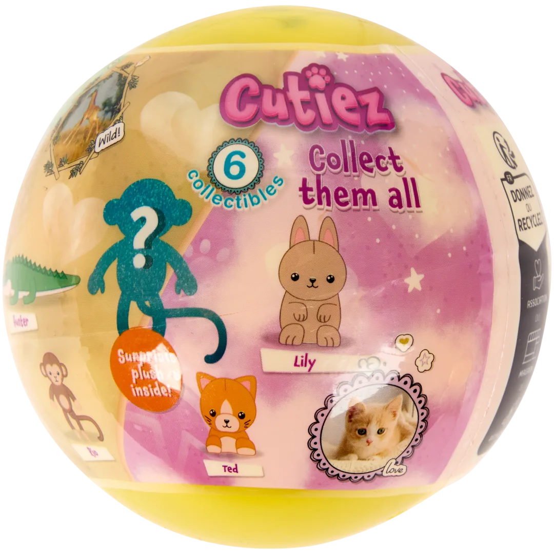 Pluszowy zwierzak w kuli-niespodziance Ojo 4