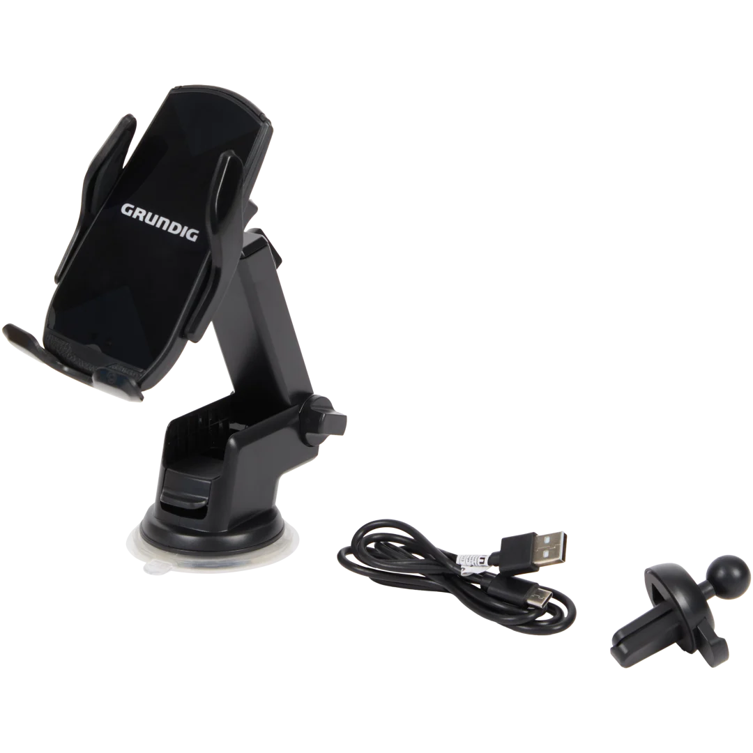 Support de téléphone avec chargeur sans fil Qi Grundig