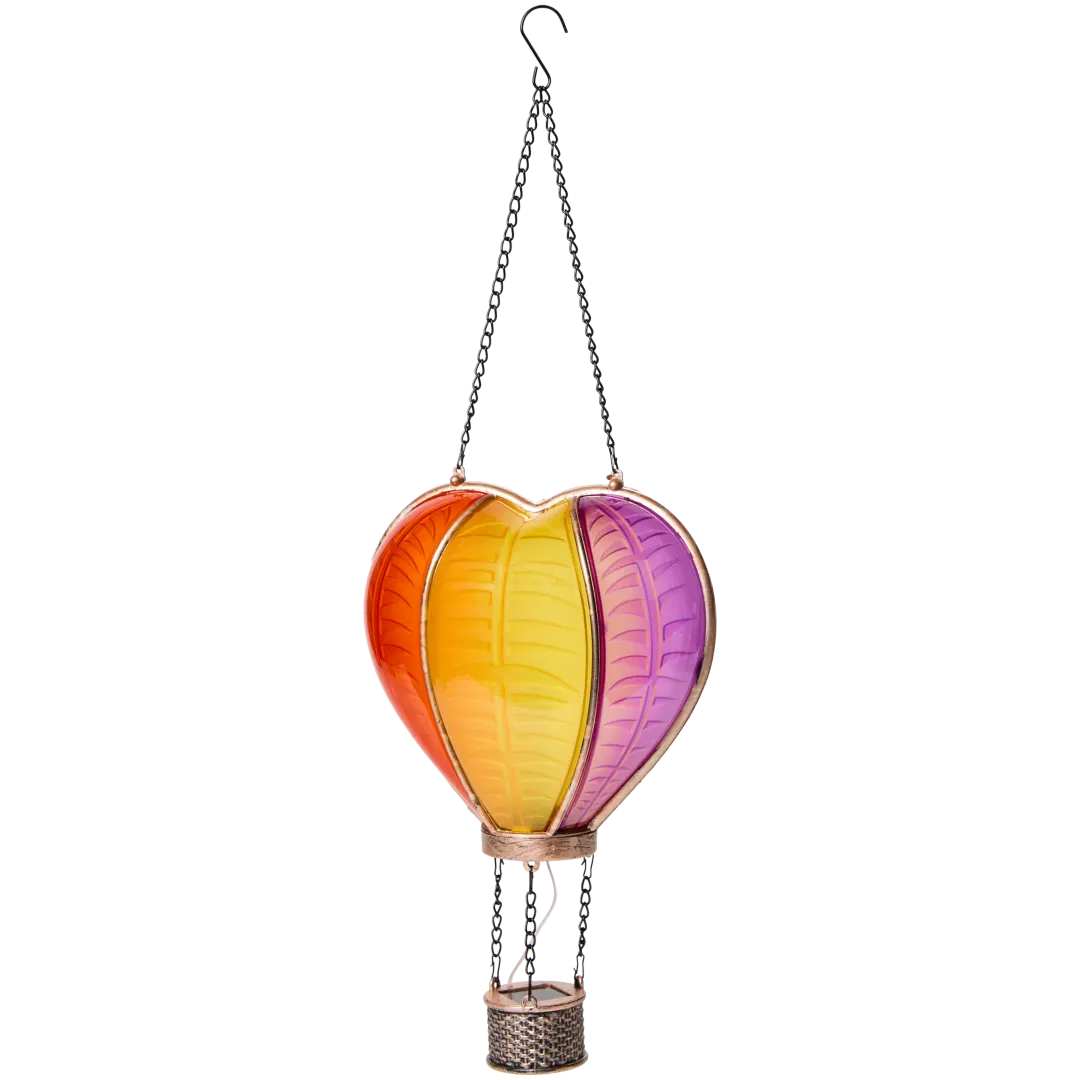 Mongolfiera con luci LED a energia solare 3