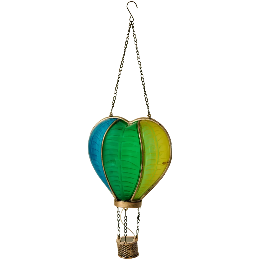 Mongolfiera con luci LED a energia solare 1