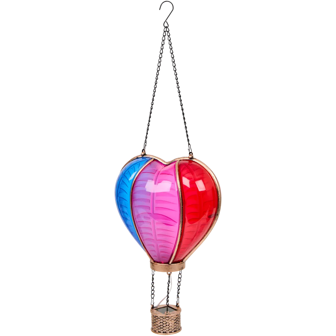 Dekoracyjna lampa solarna balon 4