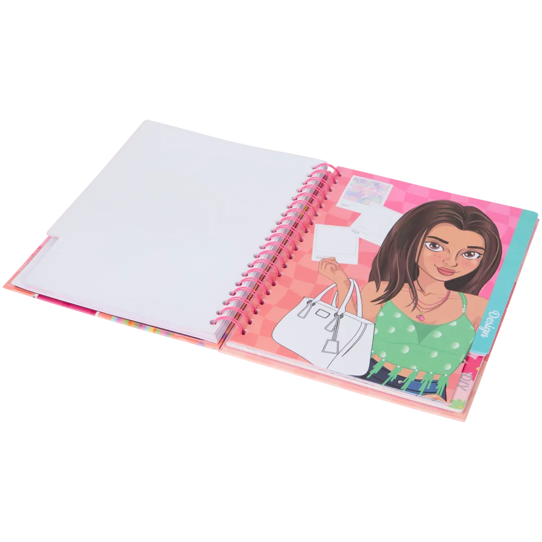 Libro da colorare Selfie Girls Creative Designer 2