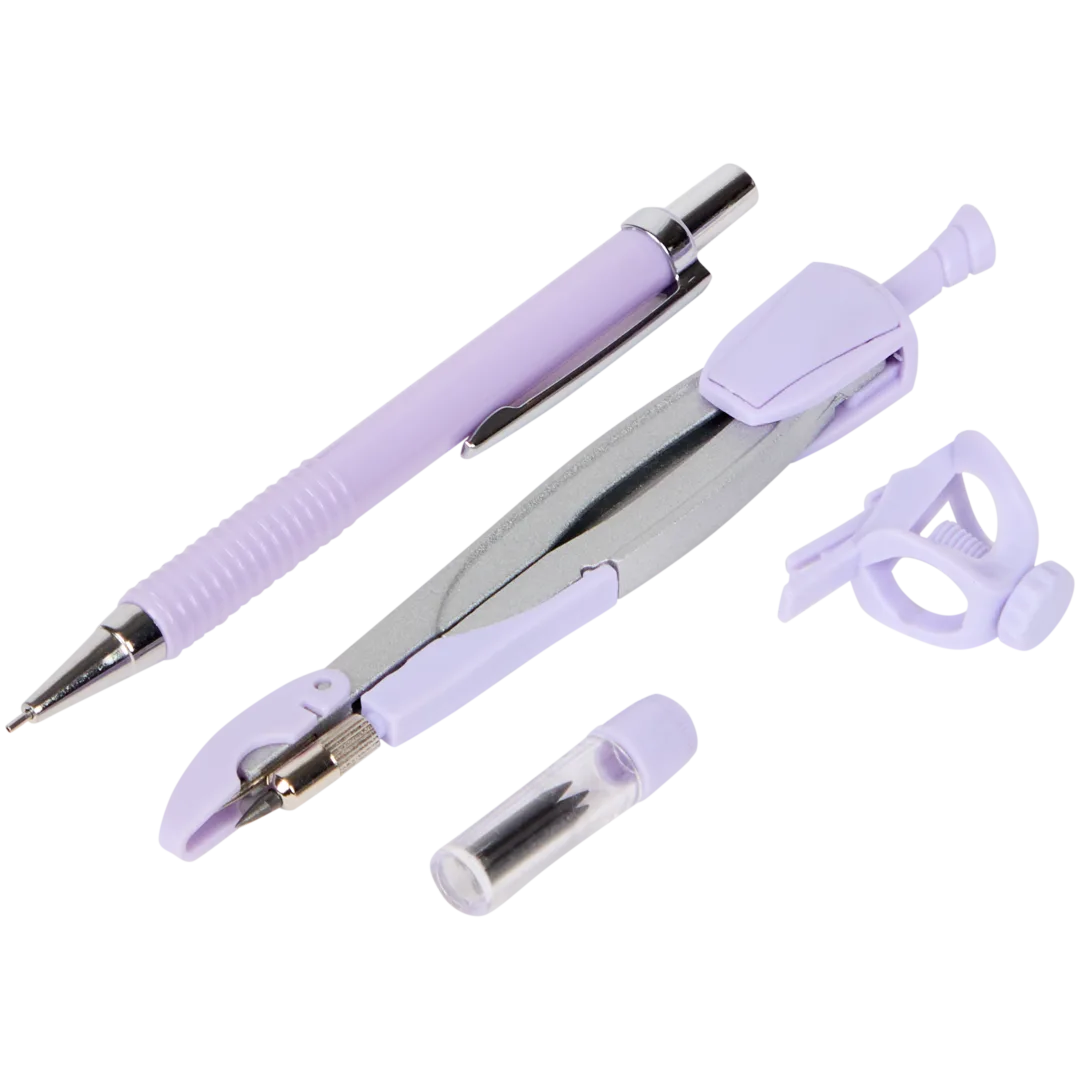 Compas avec accessoires Office Essentials