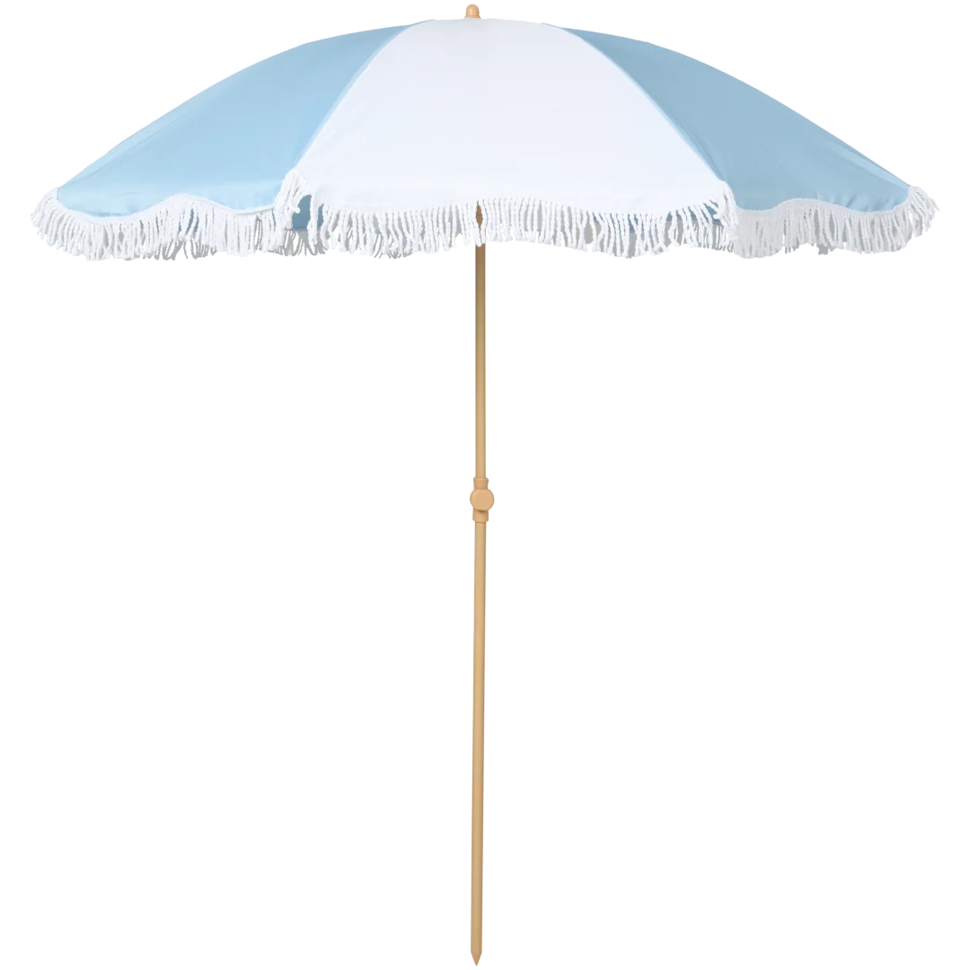 Ombrellone da spiaggia con frange retrò 5
