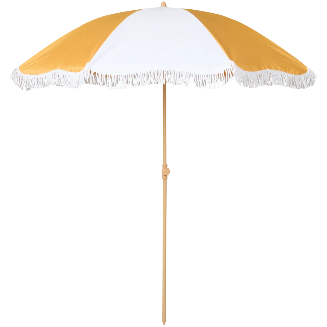 Ombrellone da spiaggia con frange retrò 6
