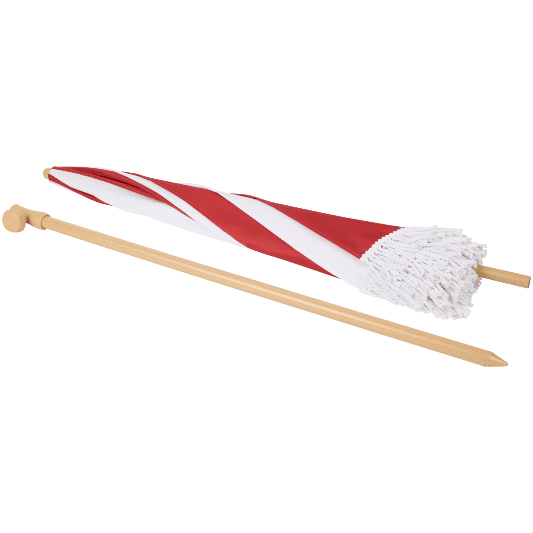 Ombrellone da spiaggia con frange retrò 4