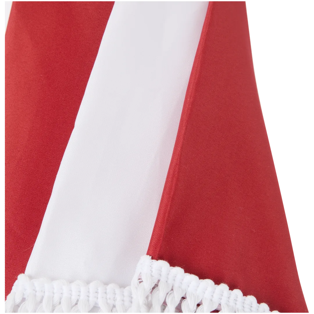 Ombrellone da spiaggia con frange retrò 3