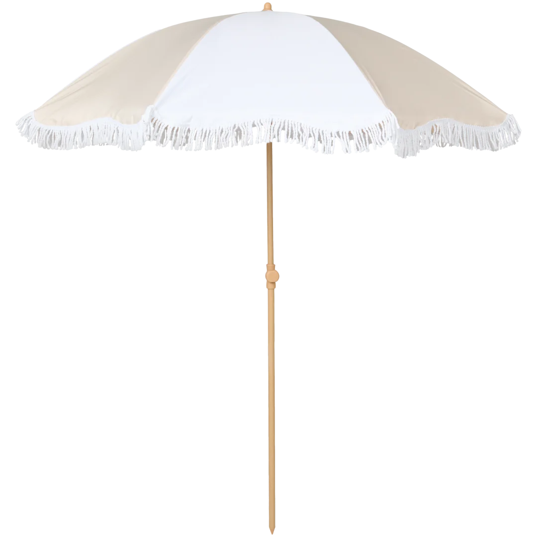 Ombrellone da spiaggia con frange retrò 7