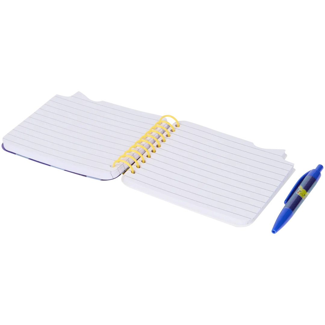 Caderno 3D com caneta