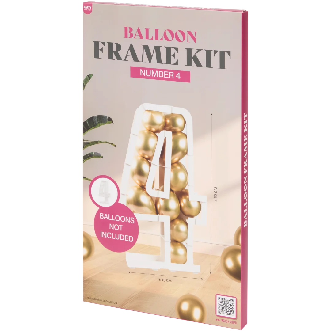 Cijferballonnen frameset