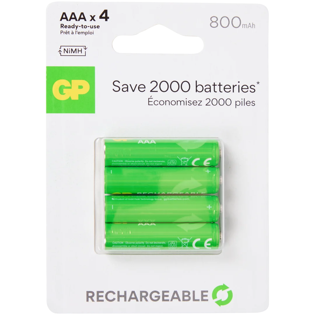 GP punjive baterije AAA 1