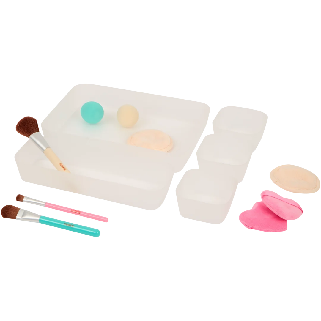 Organizer per make-up con accessori