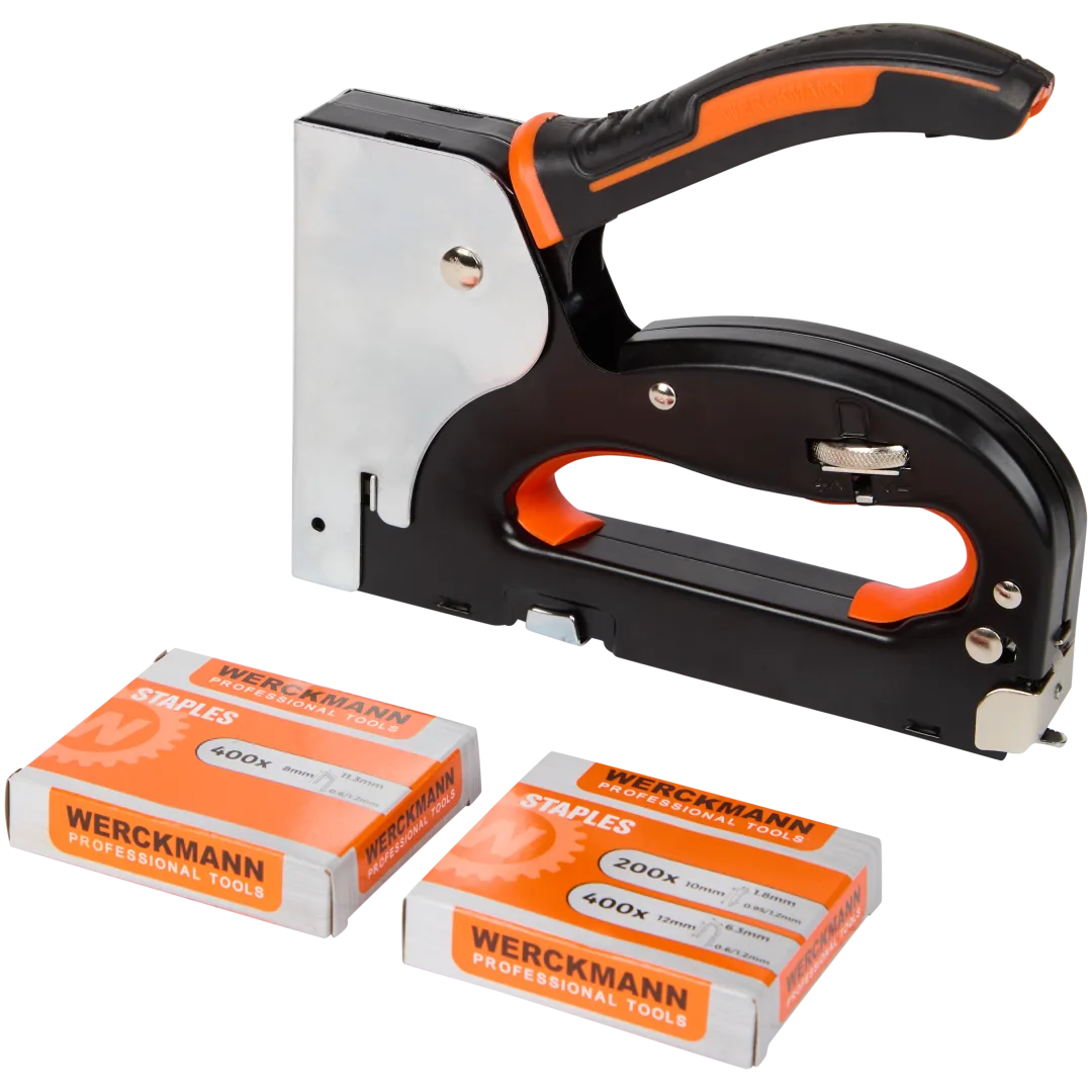 Pistolet agrafeur avec agrafes Werckmann 1