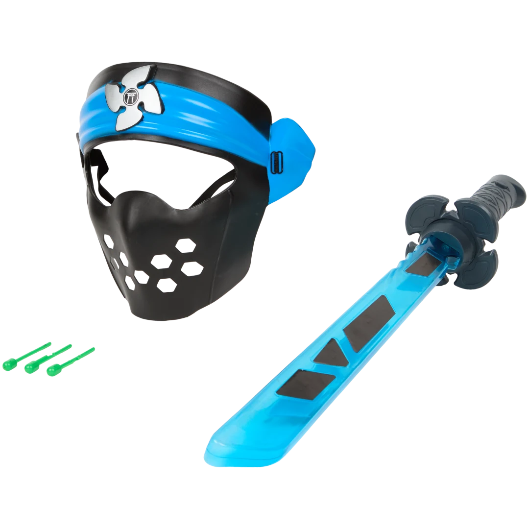 Masque et épée de ninja