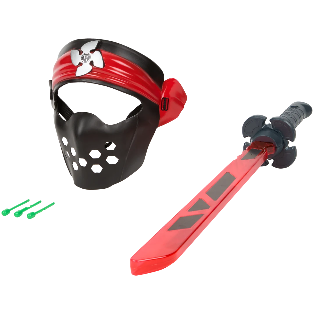Masque et épée de ninja