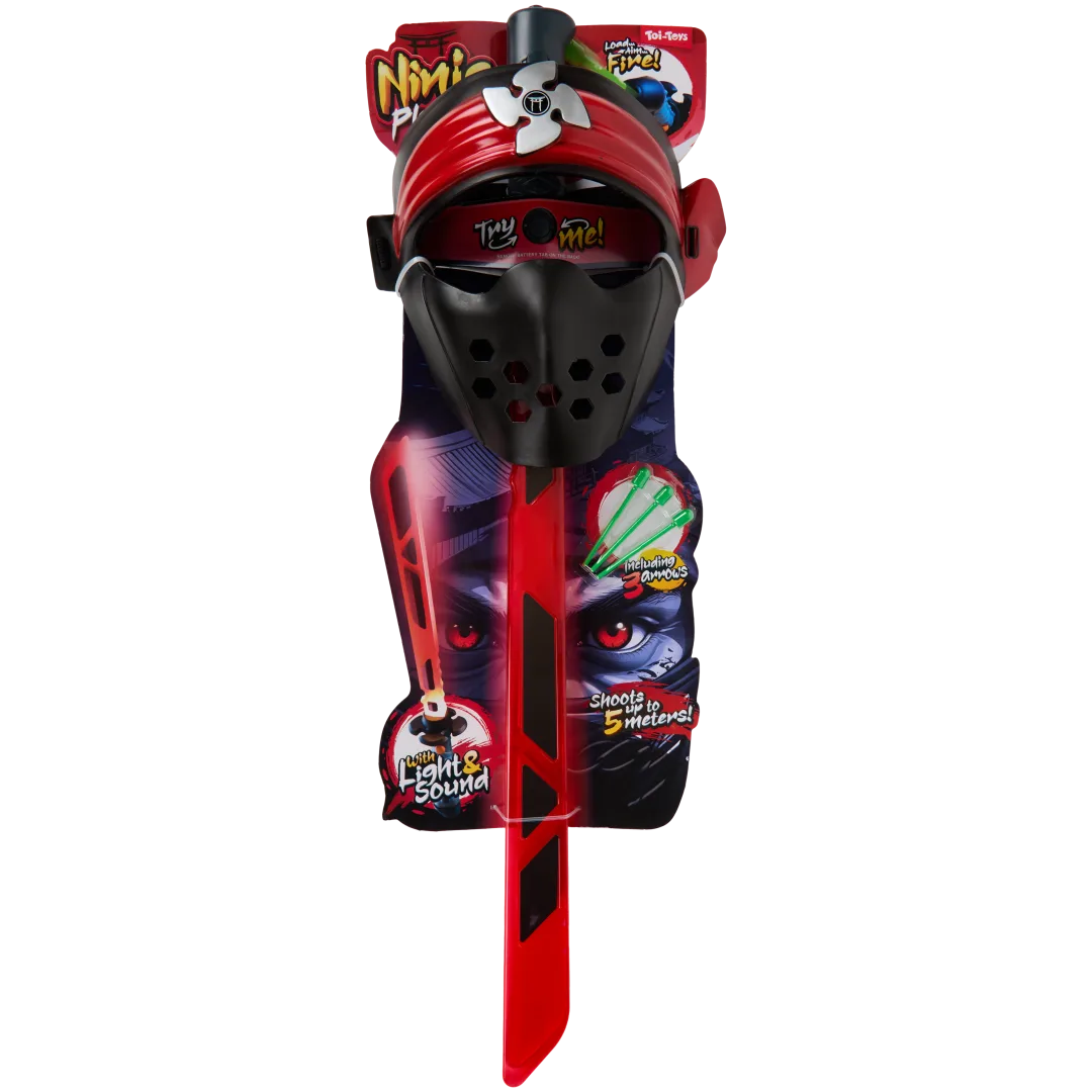 Masque et épée de ninja