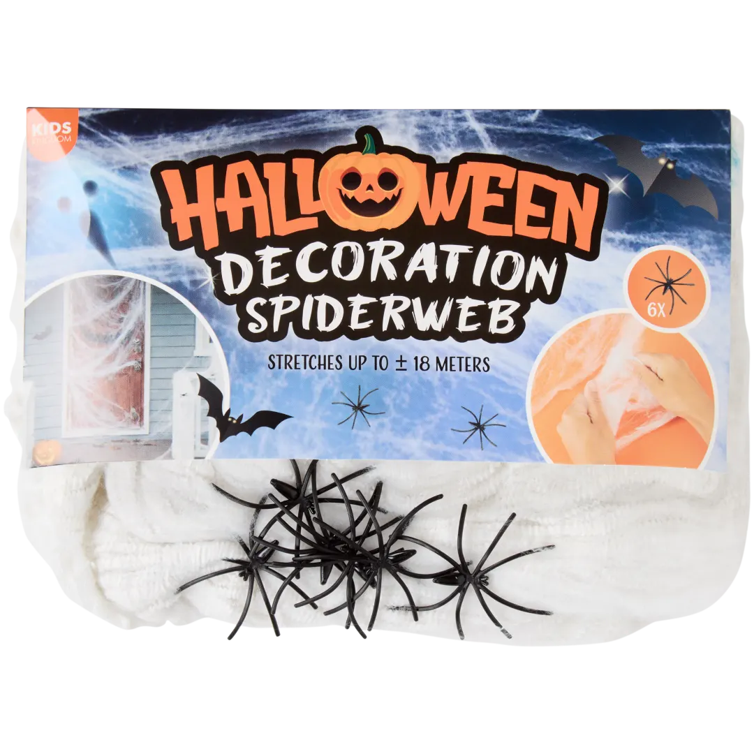 Décoration toile d’araignée