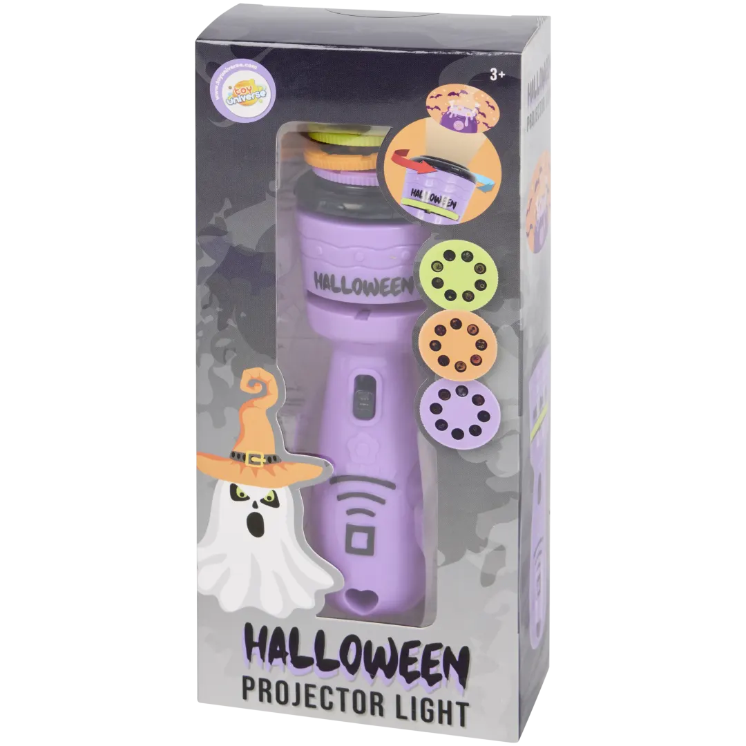 Torcia di Halloween con proiettore