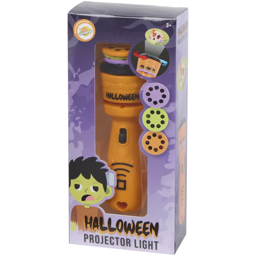 Torcia di Halloween con proiettore