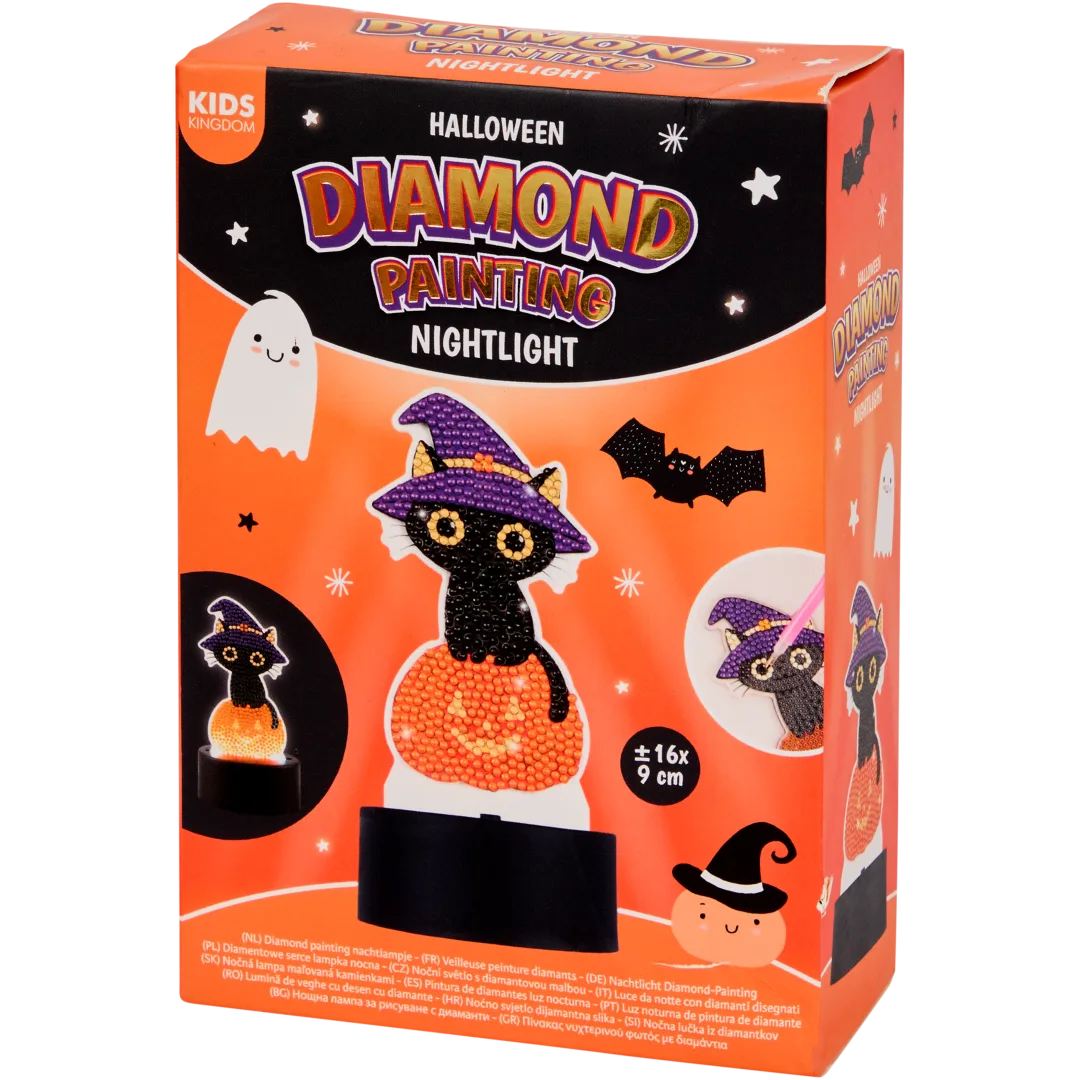 Lampă de veghe cu pictură diamond Kids Kingdom Halloween 3