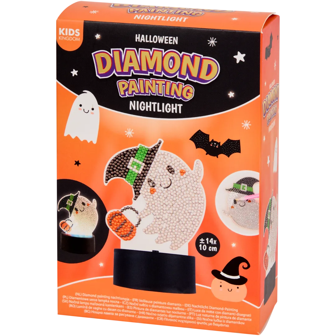 Lampă de veghe cu pictură diamond Kids Kingdom Halloween 7