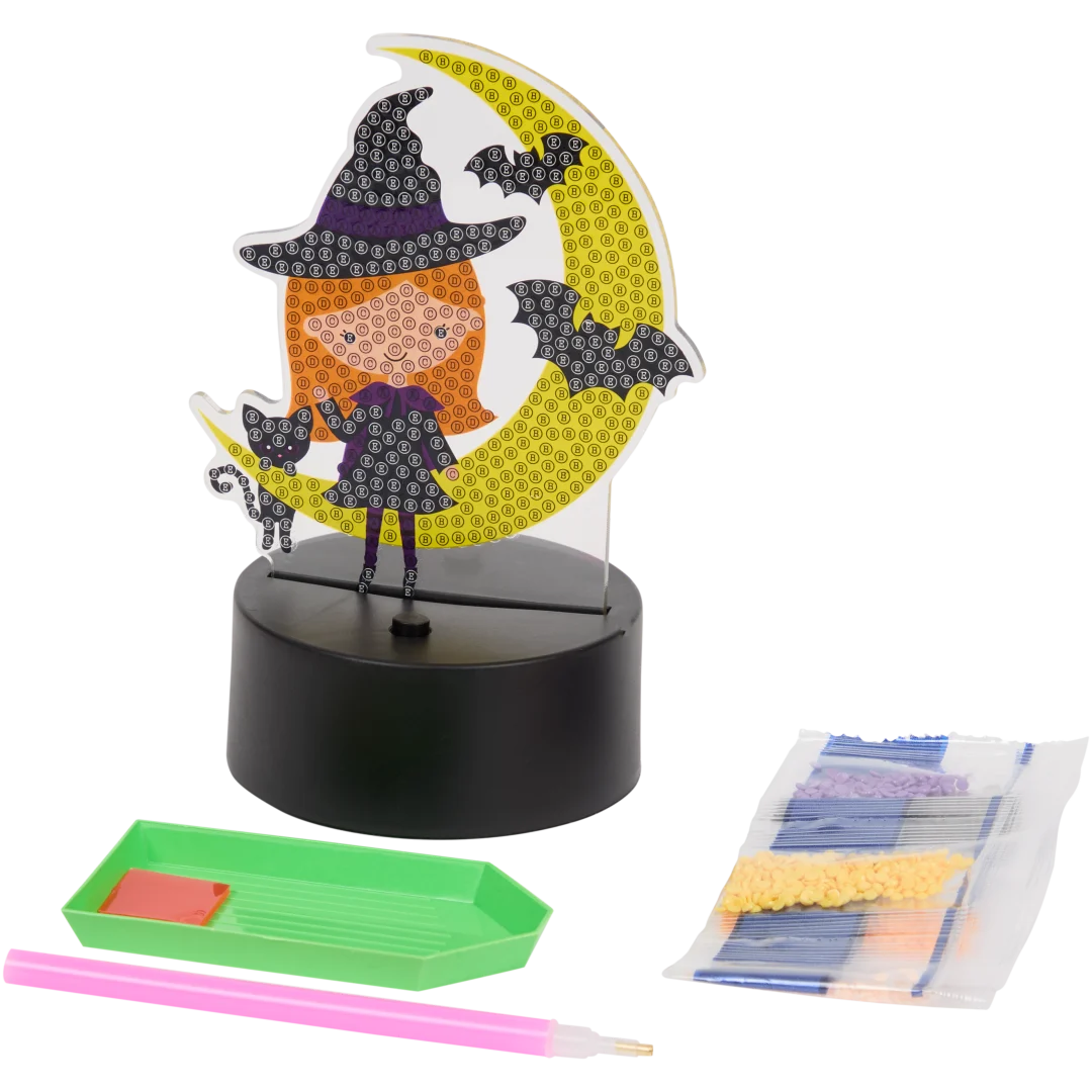 Lampă de veghe cu pictură diamond Kids Kingdom Halloween 2