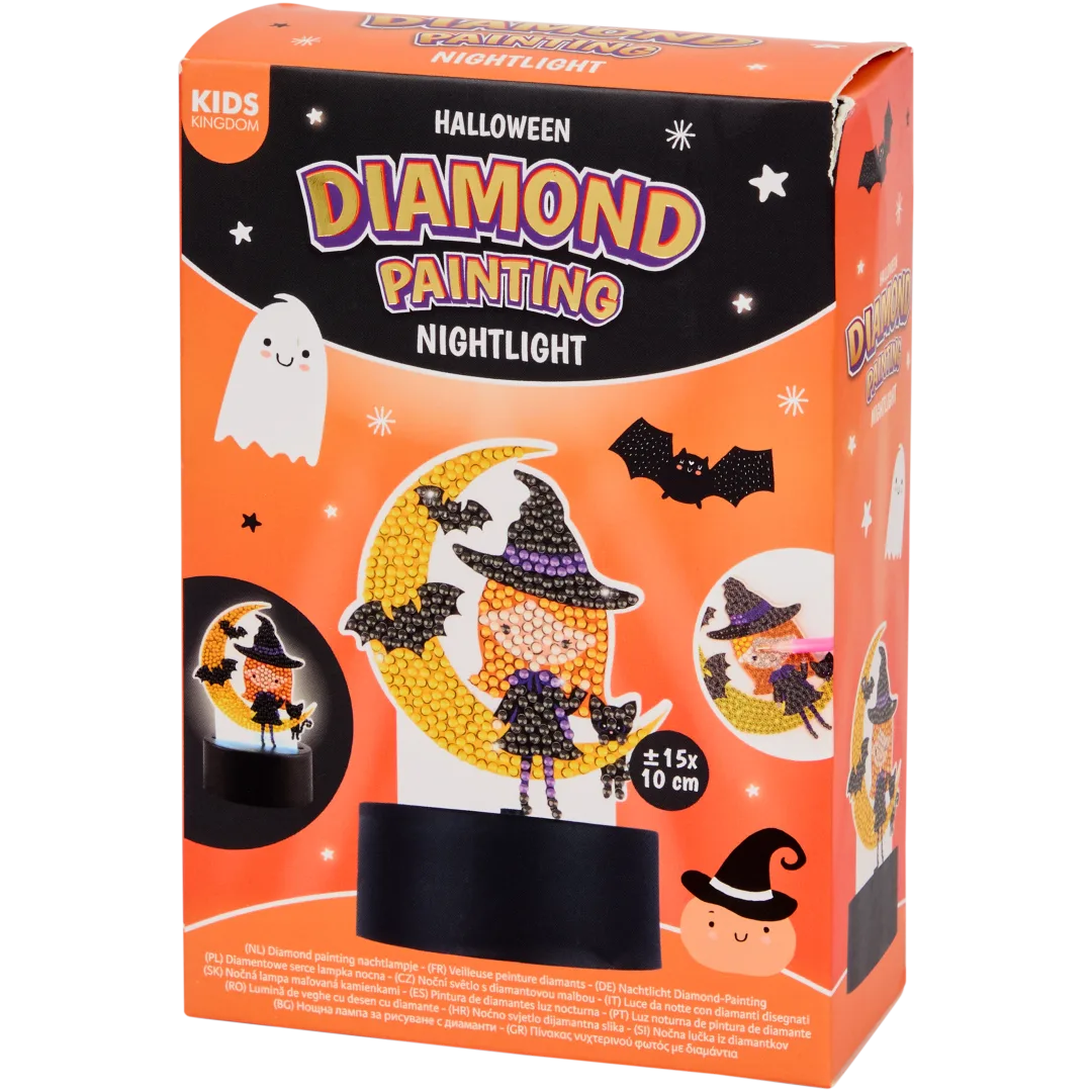 Lampă de veghe cu pictură diamond Kids Kingdom Halloween 1