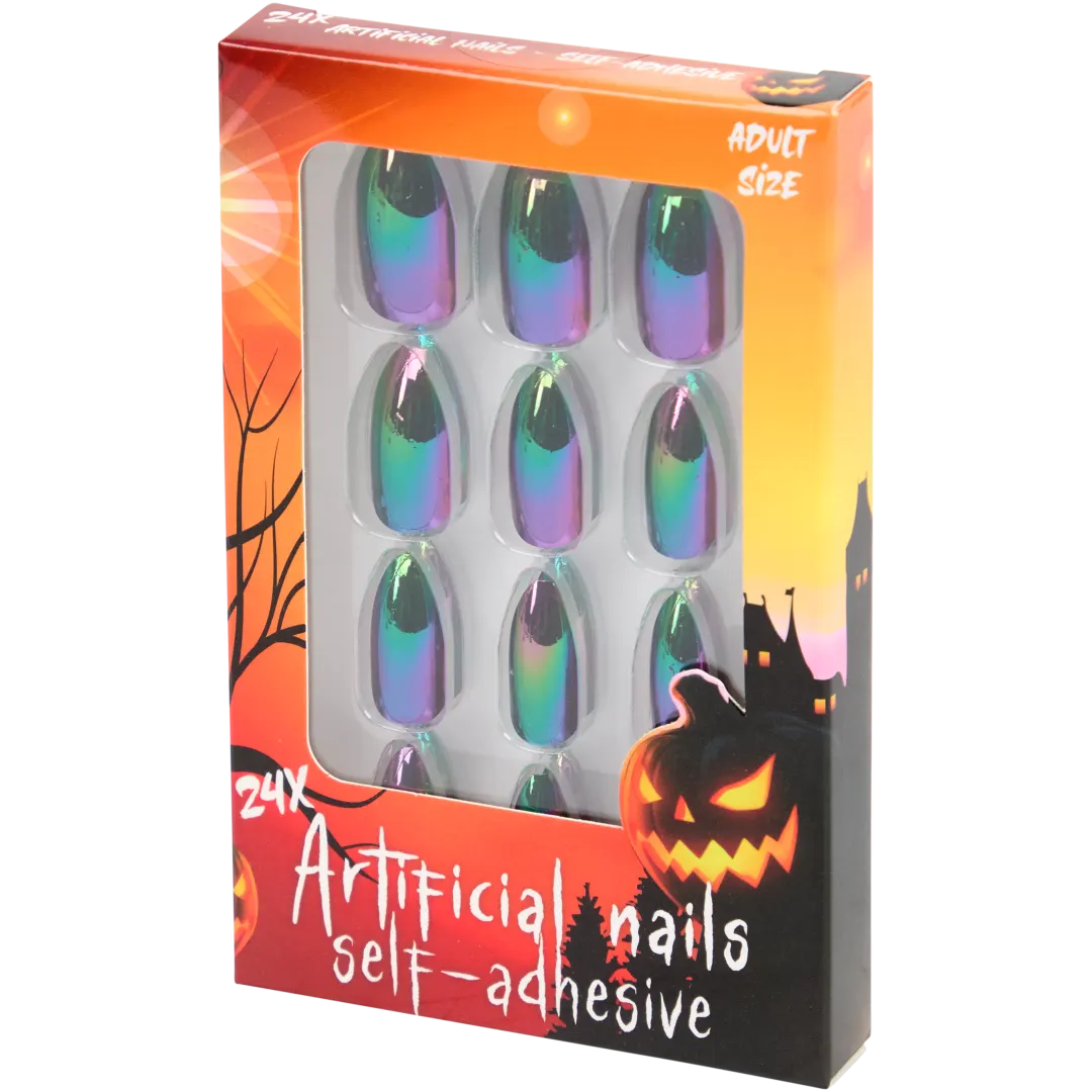 Unghie finte adesive Halloween 4