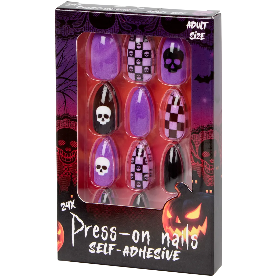 Selbstklebende Kunstnägel für Halloween