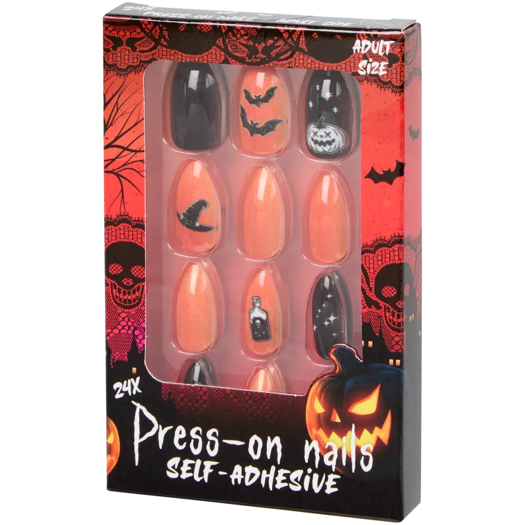 Selbstklebende Kunstnägel für Halloween