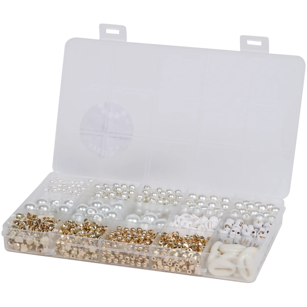 Set de perle și mărgele în cutie de depozitare 2